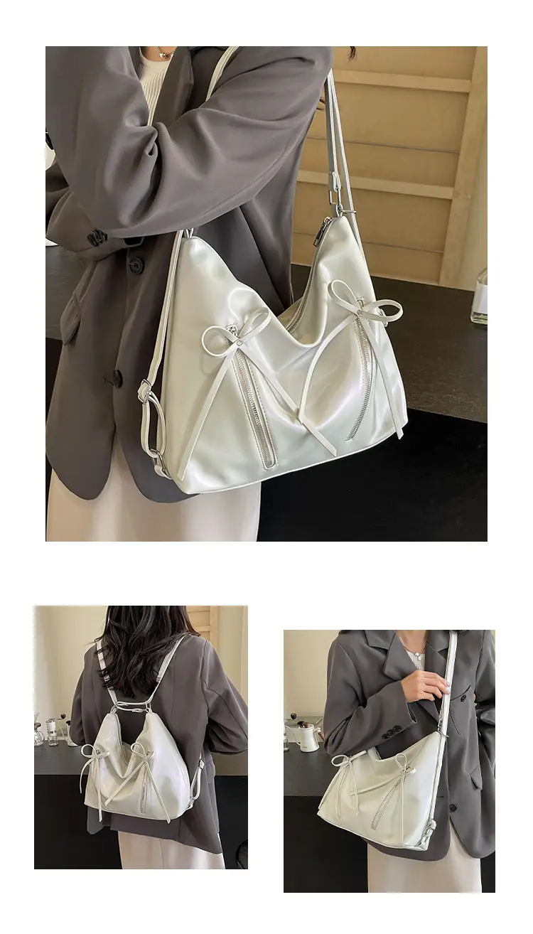 Women's Elegant Bow Bow Backpack Shoulder Bag — feature 9