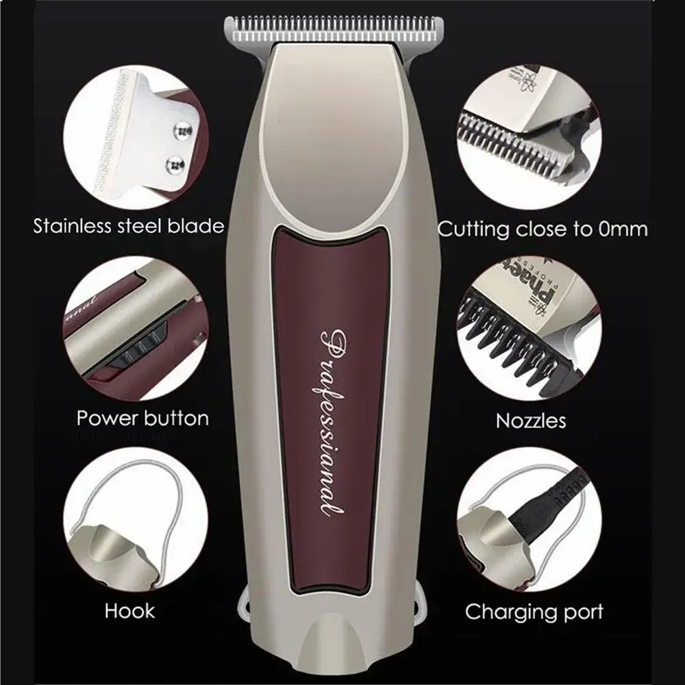 Professional Hair Clipper with 38mm Blade for Home Use - Image 5