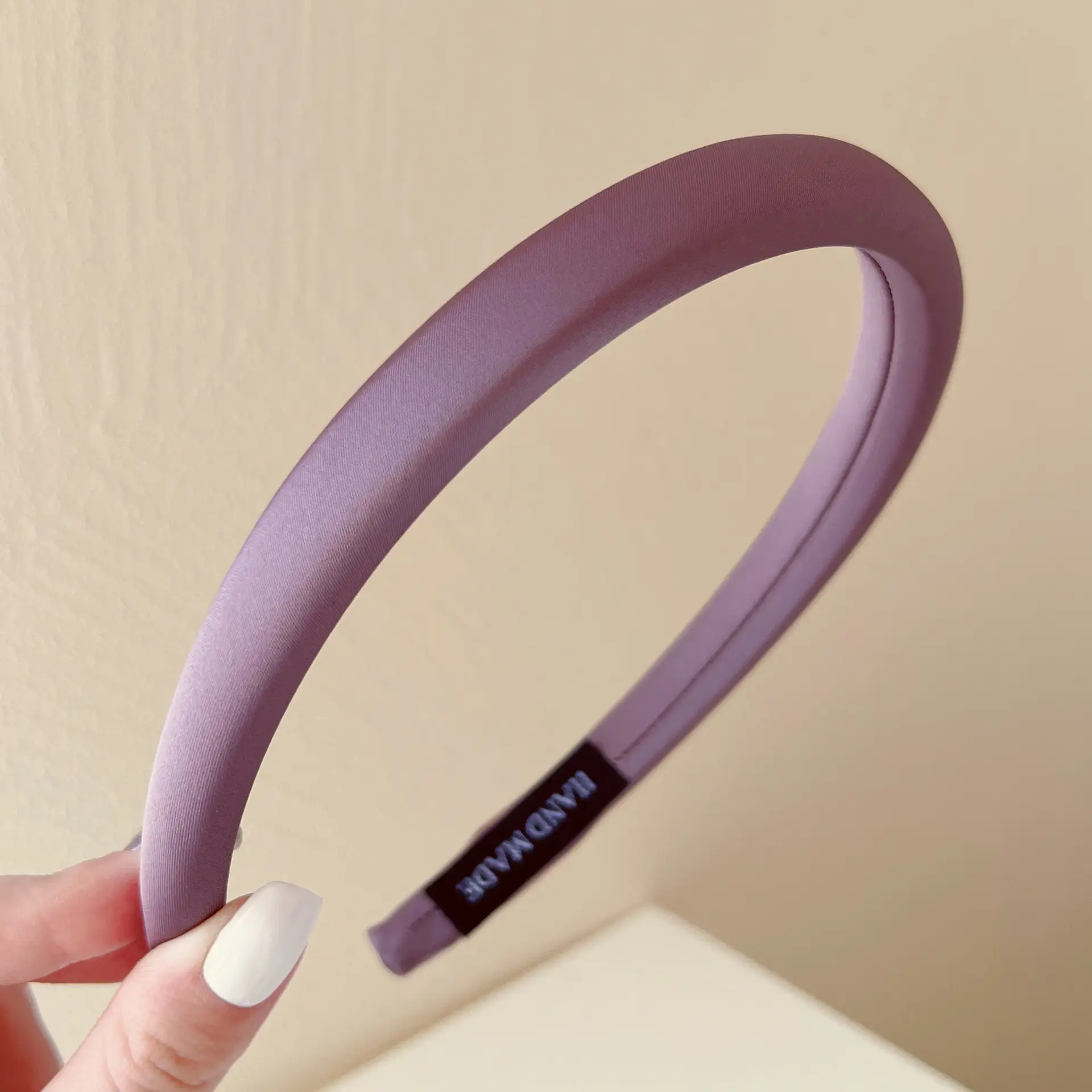Spring Hair Bands Solid Colors Smooth High Pressure Non-Slip - Image 6