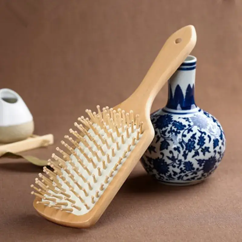 Wooden Hair Brush for Anti-Static Massage Comb 22cm
