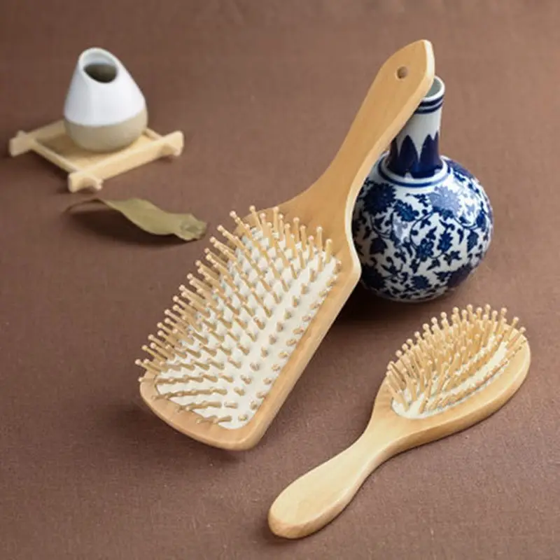 Wooden Hair Brush for Anti-Static Massage Comb 22cm — feature 3
