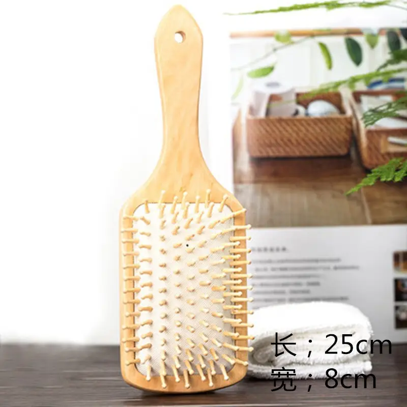 Wooden Hair Brush for Anti-Static Massage Comb 22cm — feature 5