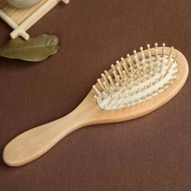 Wooden Hair Brush for Anti-Static Massage Comb 22cm — feature 8