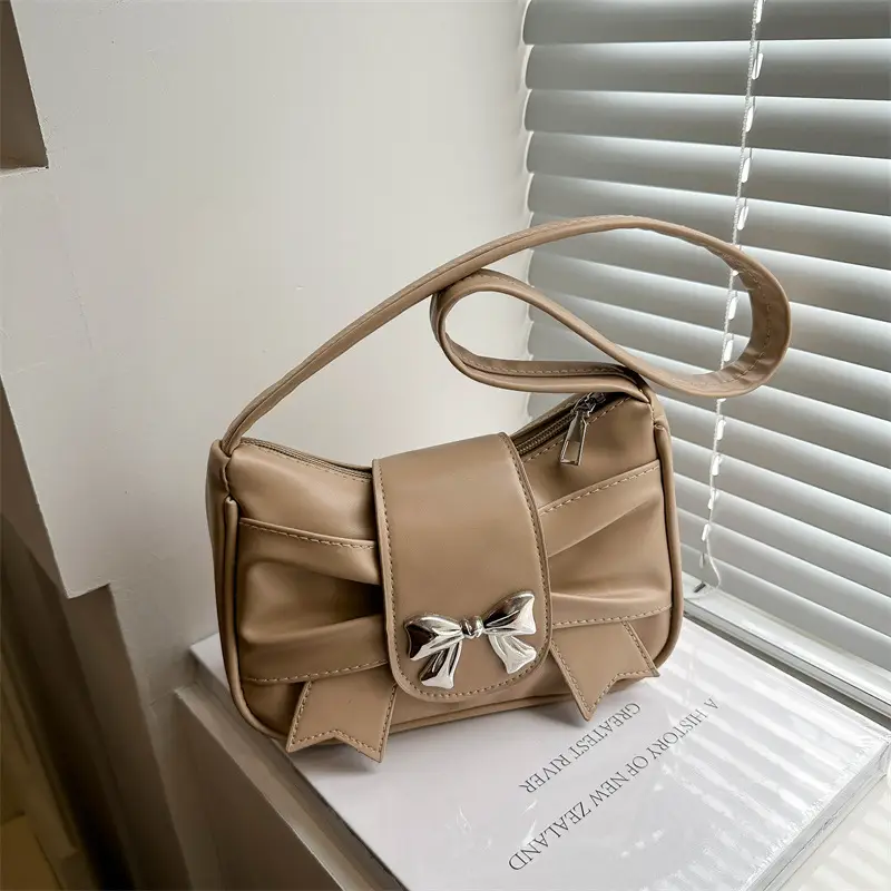 Black Bowknot Crossbody Bag for Women 2026 - Image 9