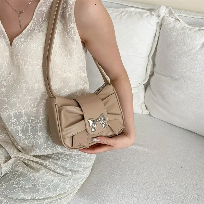 Black Bowknot Crossbody Bag for Women 2026 - Image 4