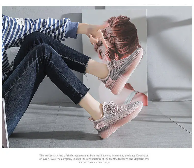Women's White Flying Woven Casual Sneakers 2024 — feature 5