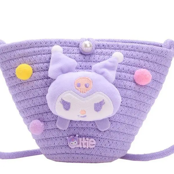 Plush Candy Color Shoulder Bag for Girls - Image 13