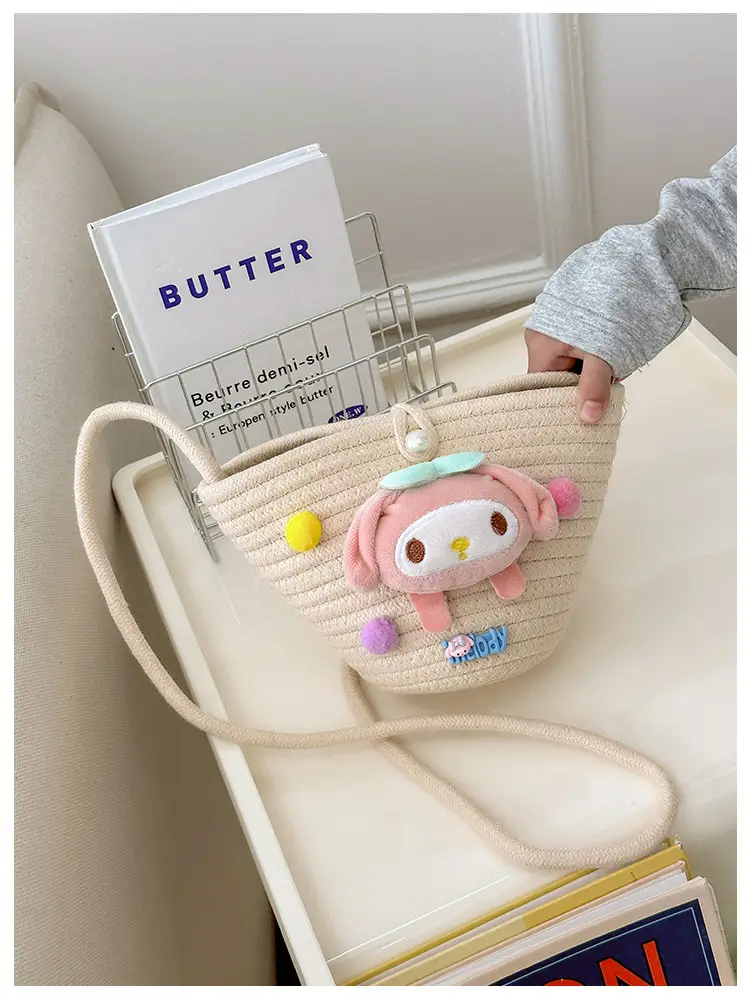 Plush Candy Color Shoulder Bag for Girls — feature 16