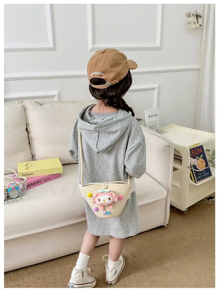 Plush Candy Color Shoulder Bag for Girls — feature 18