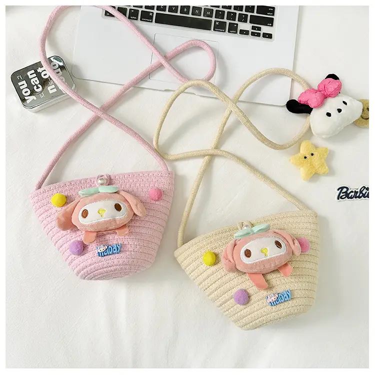 Plush Candy Color Shoulder Bag for Girls — feature 24