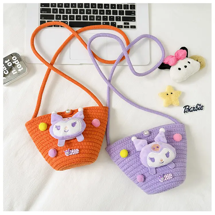 Plush Candy Color Shoulder Bag for Girls — feature 26