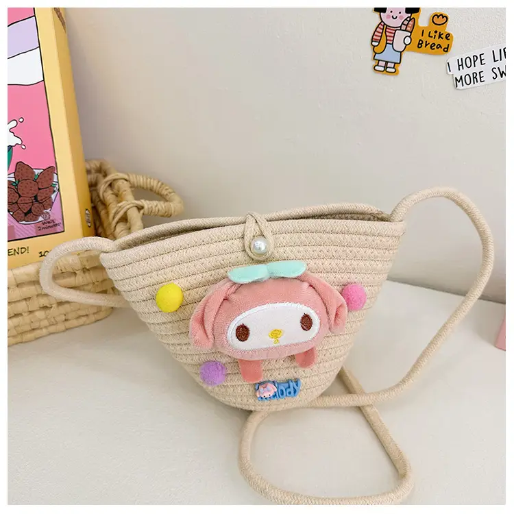 Plush Candy Color Shoulder Bag for Girls - Image 8