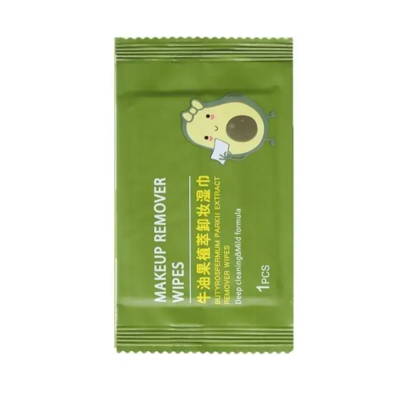 Avocado Makeup Remover Wipes 32 Pcs No Wash Deep Clean
