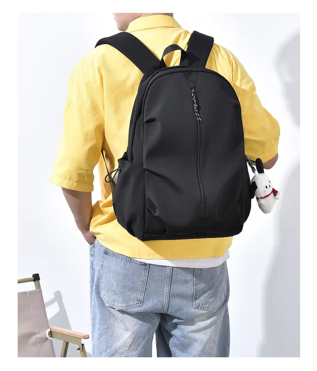 Trendy Versatile Backpack Gift Printing Simple College Student Bag Travel Backpack Laptop Bag Lightweight — feature 15