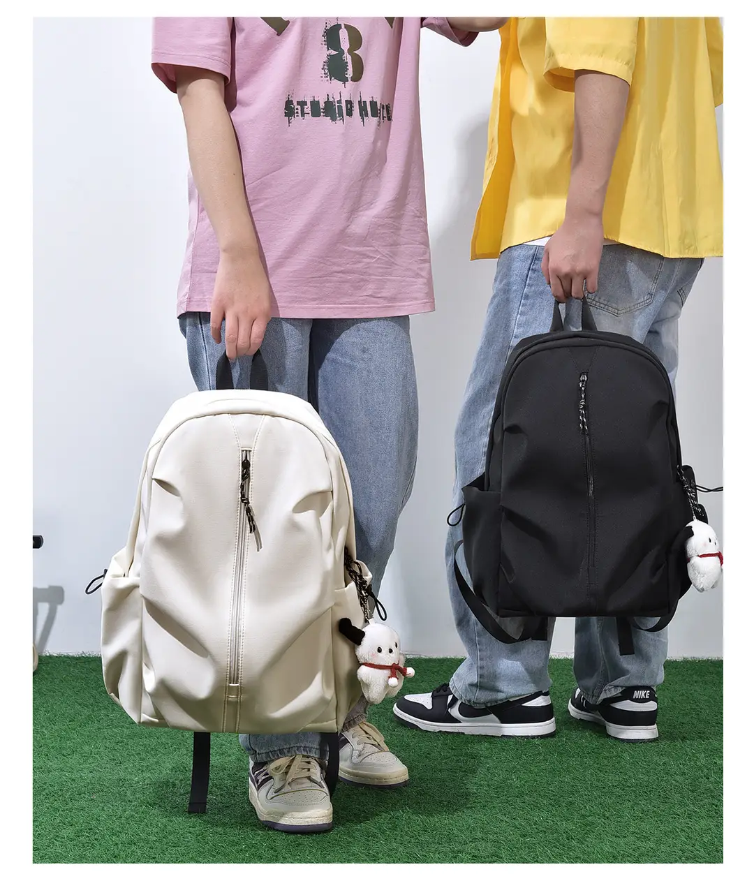 Trendy Versatile Backpack Gift Printing Simple College Student Bag Travel Backpack Laptop Bag Lightweight — feature 17