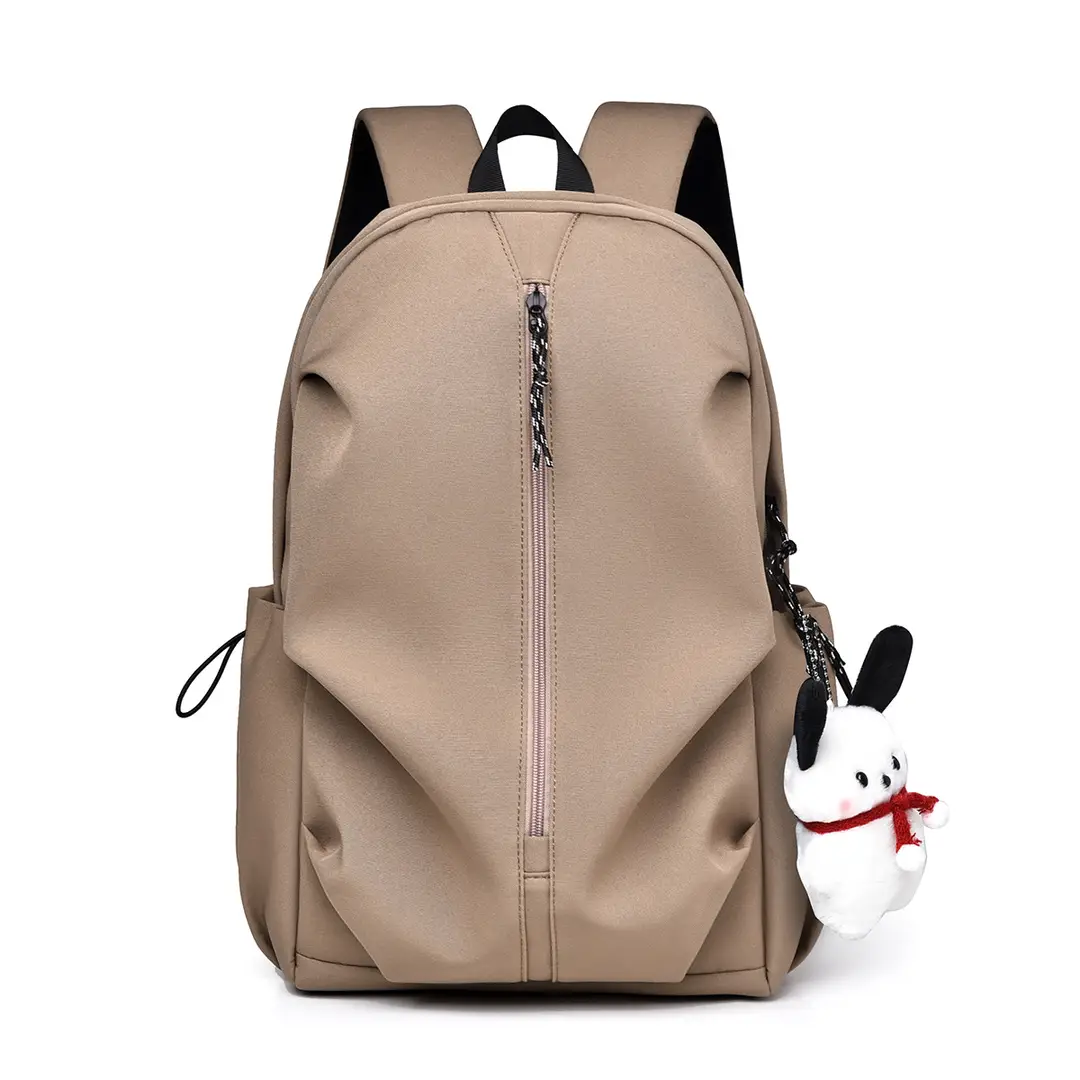 Trendy Versatile Backpack Gift Printing Simple College Student Bag Travel Backpack Laptop Bag Lightweight