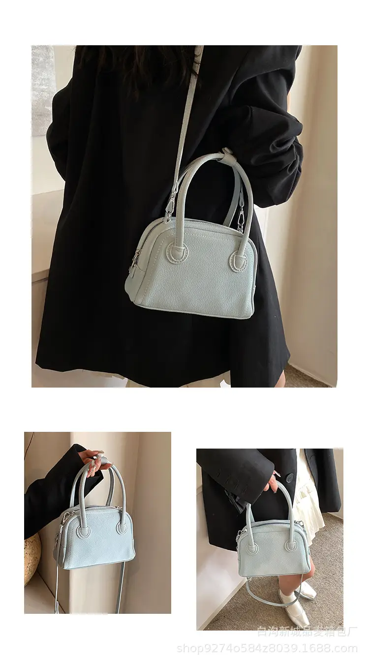 Black French Niche Shoulder Bag for Women 2026 — feature 6