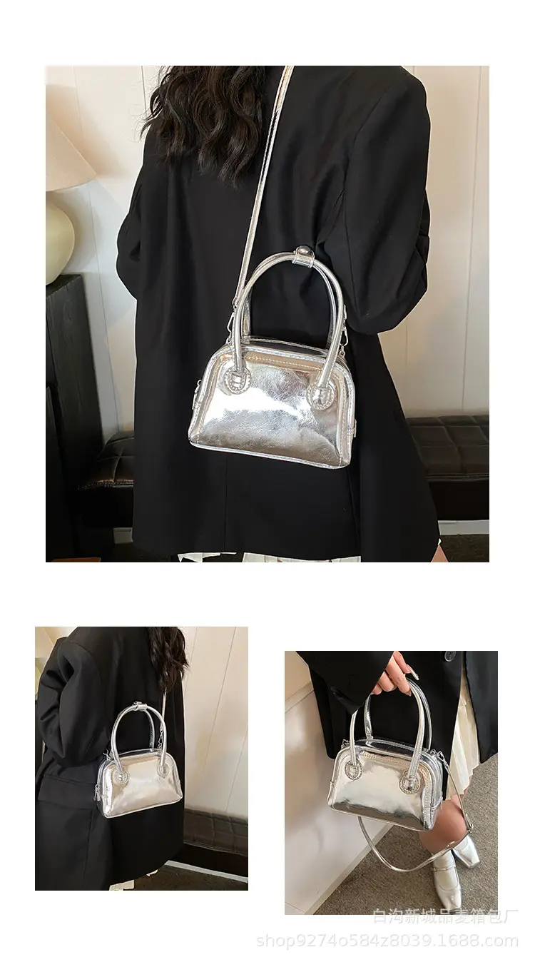 Black French Niche Shoulder Bag for Women 2026 — feature 7