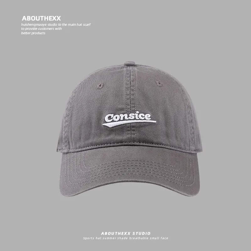 Korean Embroidered Big Head Cap for Men Women - Image 6