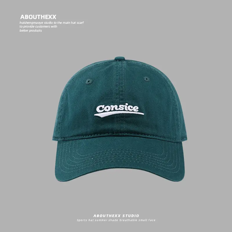 Korean Embroidered Big Head Cap for Men Women - Image 9