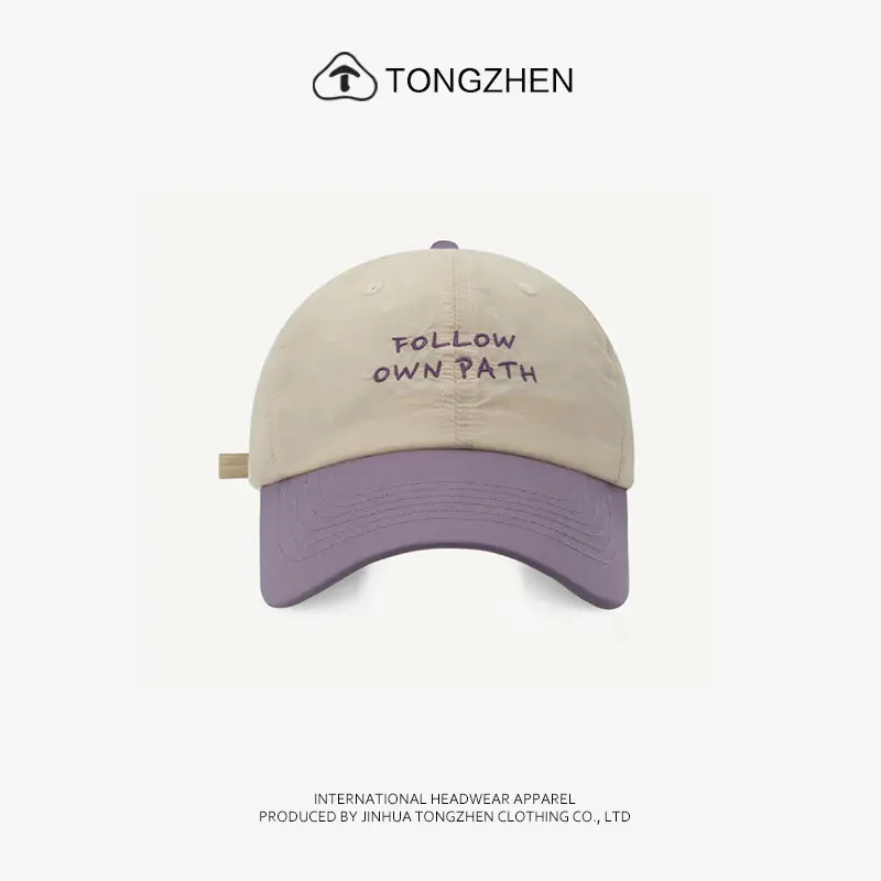 Women's Korean Embroidered Baseball Cap Black Grey - Image 4
