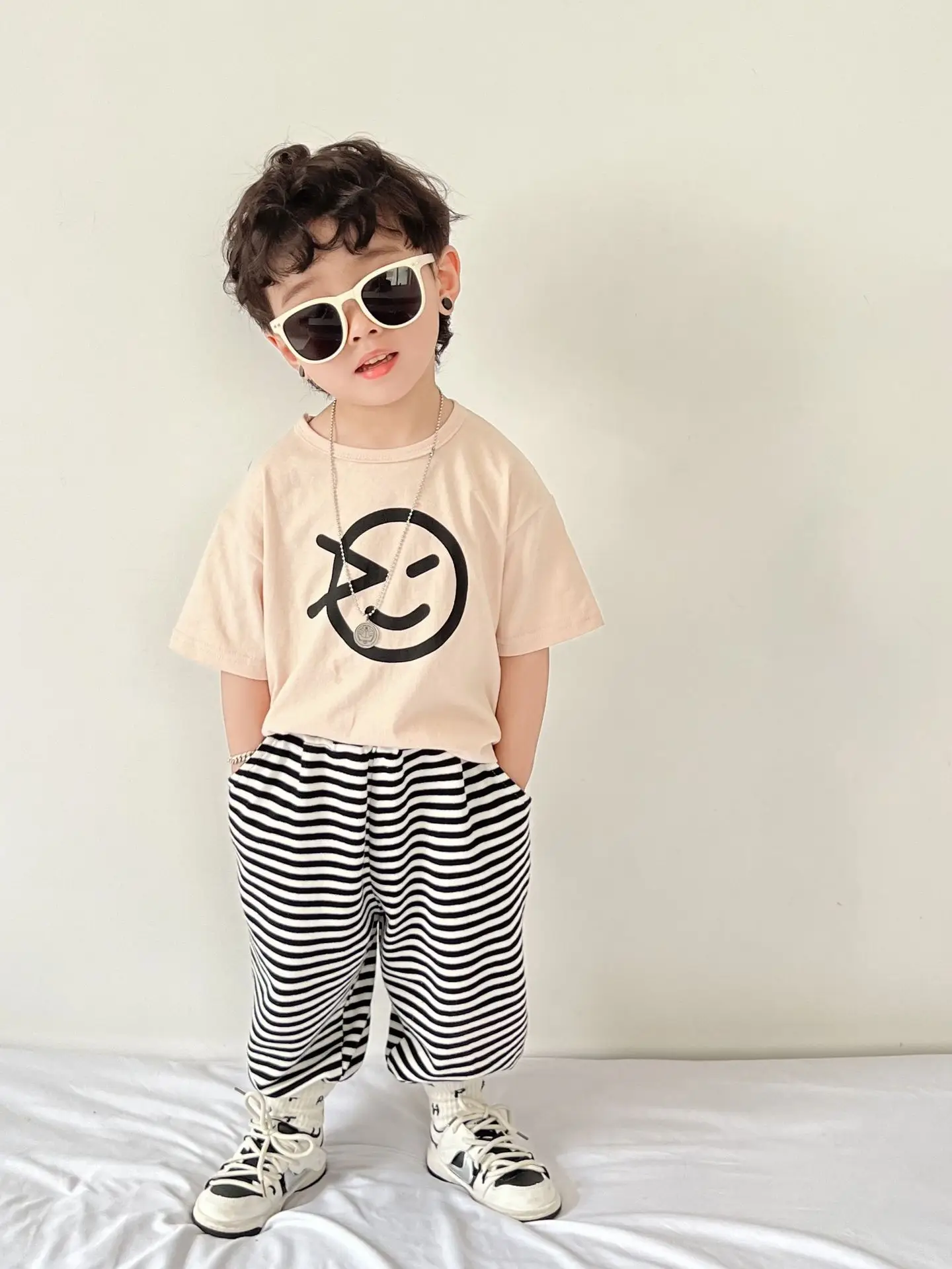 Kids Printed T-Shirt Short Sleeve Summer Wear - Image 3