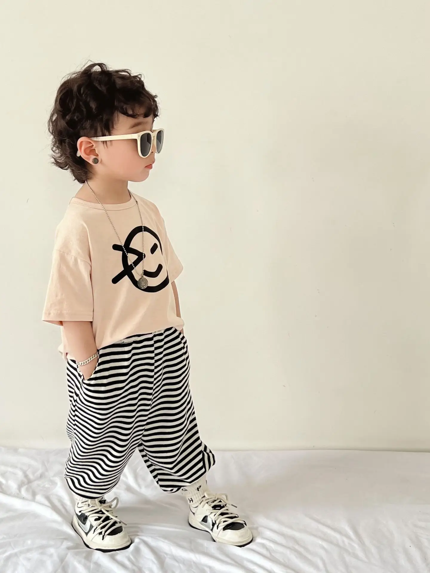 Kids Printed T-Shirt Short Sleeve Summer Wear - Image 4