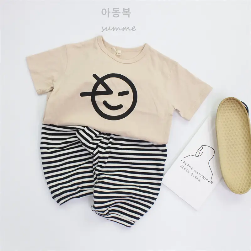 Kids Printed T-Shirt Short Sleeve Summer Wear — feature 14