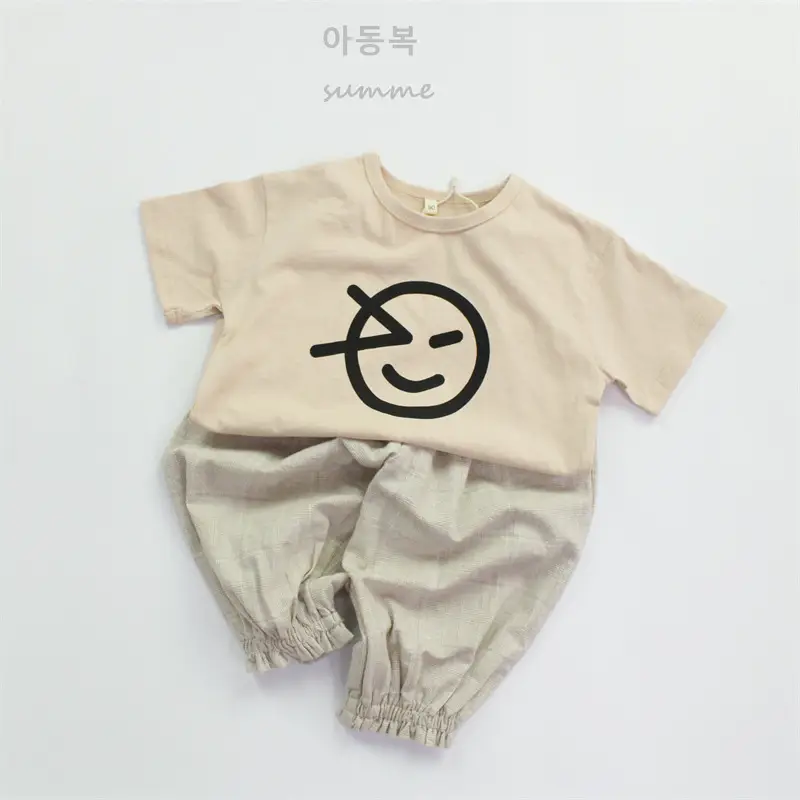 Kids Printed T-Shirt Short Sleeve Summer Wear — feature 16