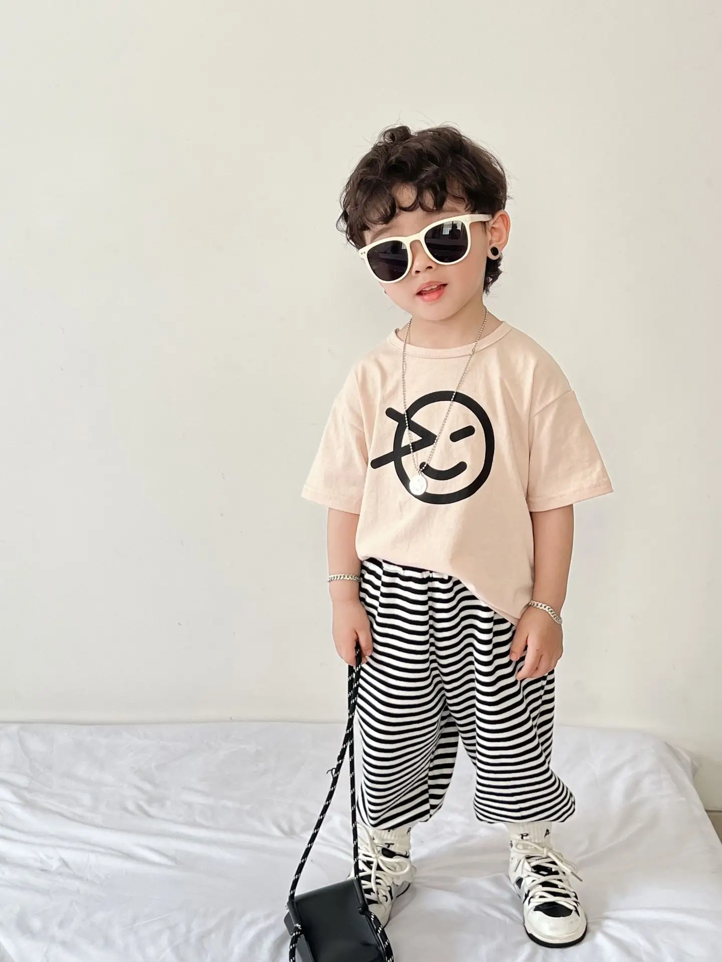 Kids Printed T-Shirt Short Sleeve Summer Wear — feature 7