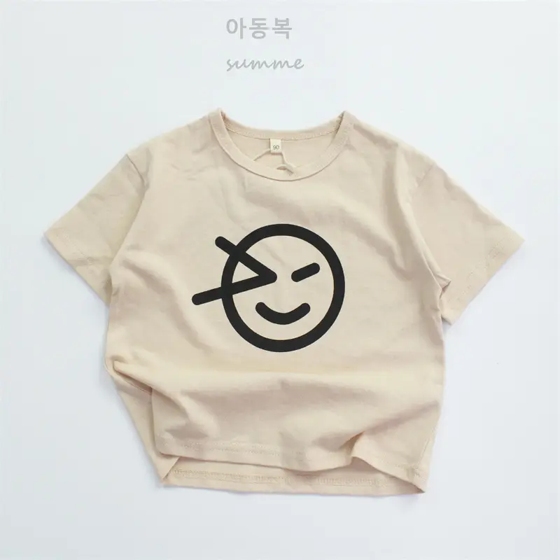 Kids Printed T-Shirt Short Sleeve Summer Wear — feature 15