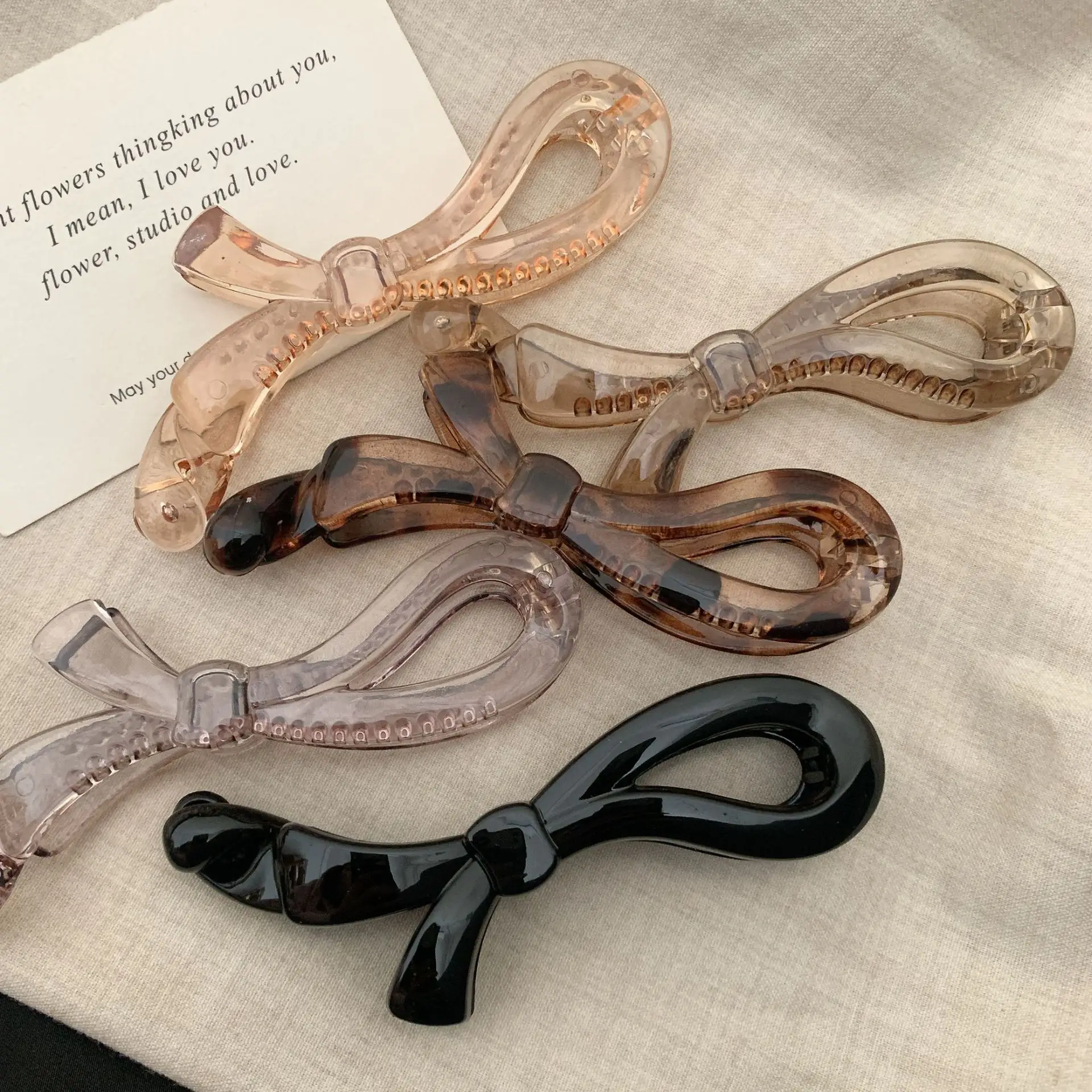 Korean Medium Banana Clip Hairpin for Girls