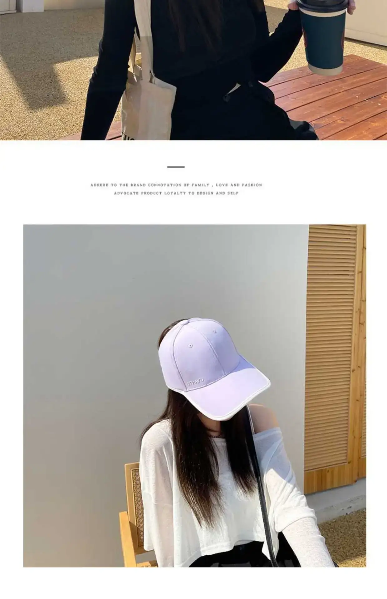 Women's Black Baseball Cap Sunscreen Hat Summer Sports Running Cap — feature 12
