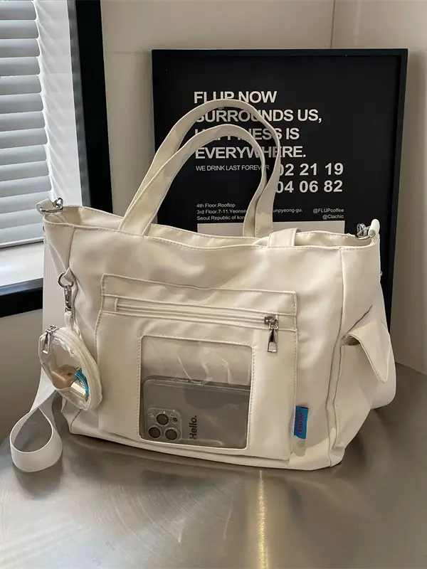 Women's 2024 Canvas Tote Bag Large Capacity Travel Bag - Image 4