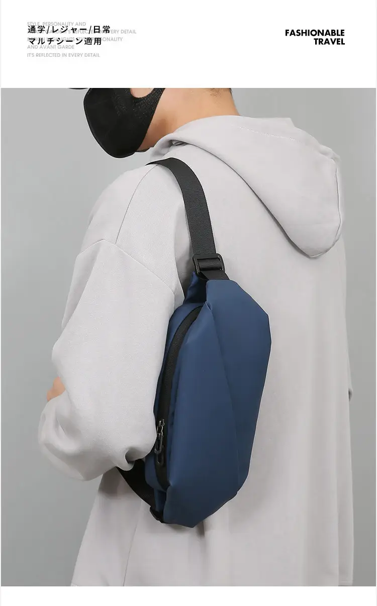 Multi-Color Chest Bag for Men Women Casual Sports Commuter — feature 15