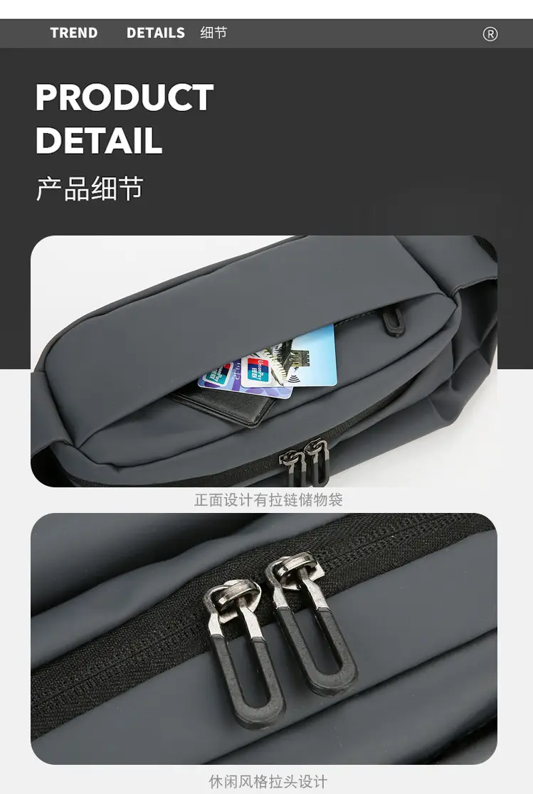 Multi-Color Chest Bag for Men Women Casual Sports Commuter — feature 33