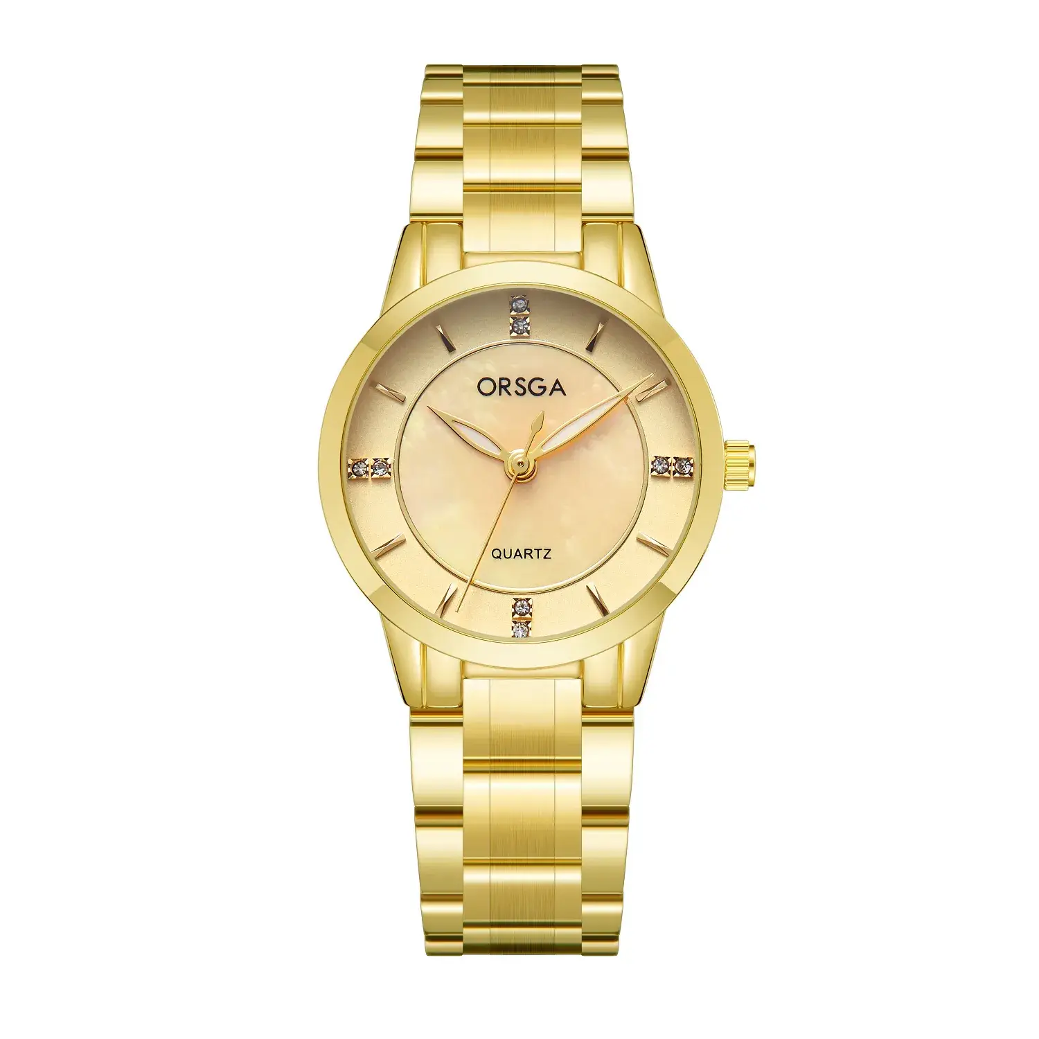 Orsga Gold Quartz Women's Watch Light Luxury Fashion - Image 4