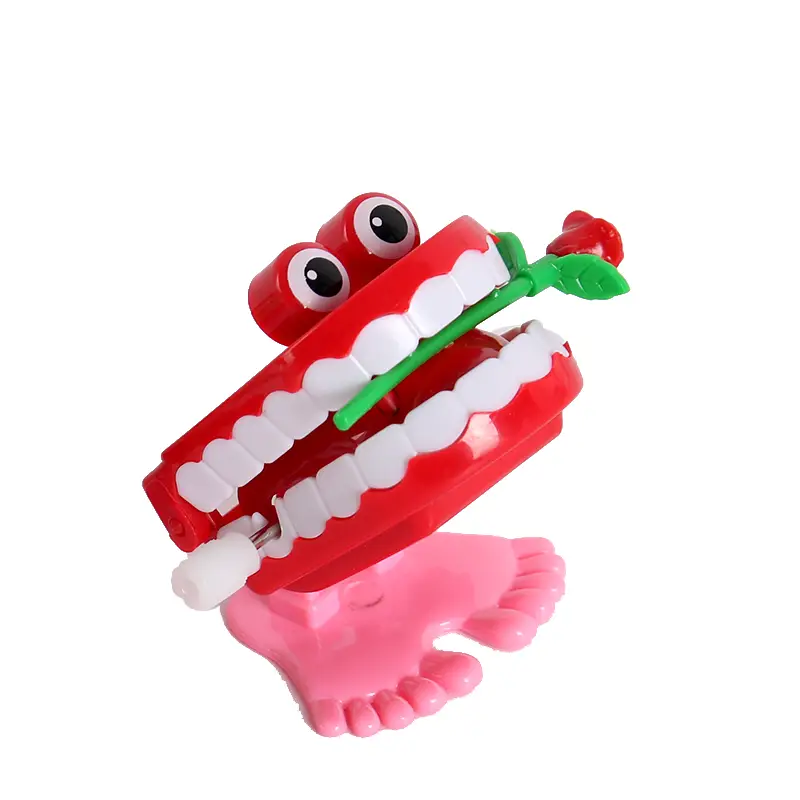 Purple Funny Teeth Tooth Coil Gift Chain — feature 10