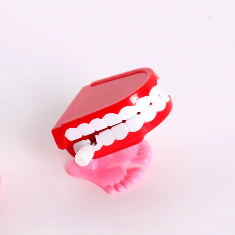 Purple Funny Teeth Tooth Coil Gift Chain — feature 11