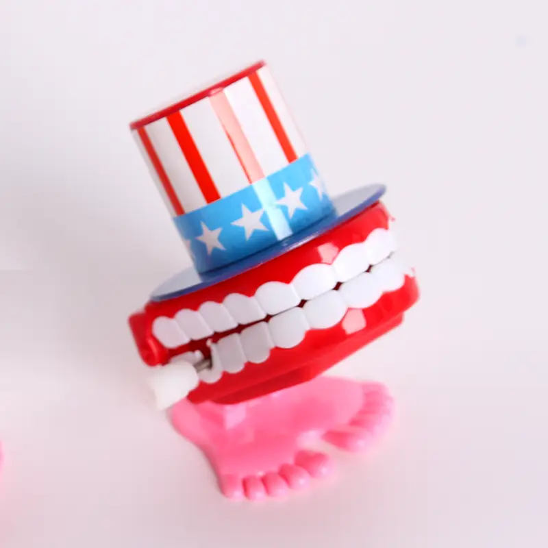 Purple Funny Teeth Tooth Coil Gift Chain — feature 12