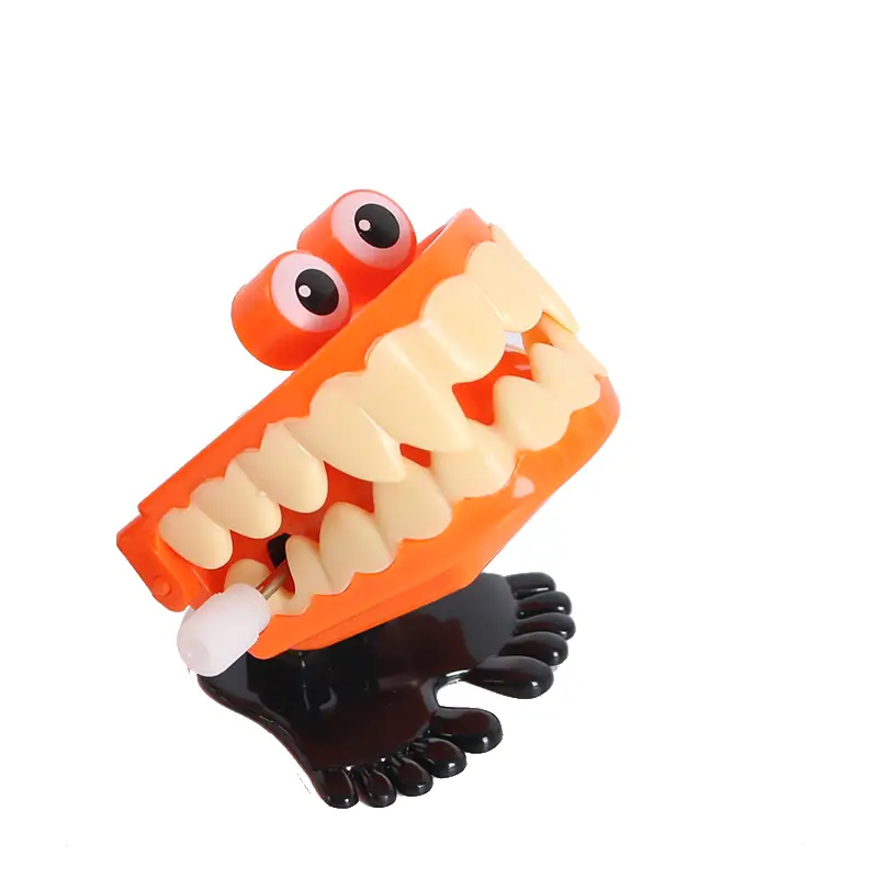 Purple Funny Teeth Tooth Coil Gift Chain — feature 8