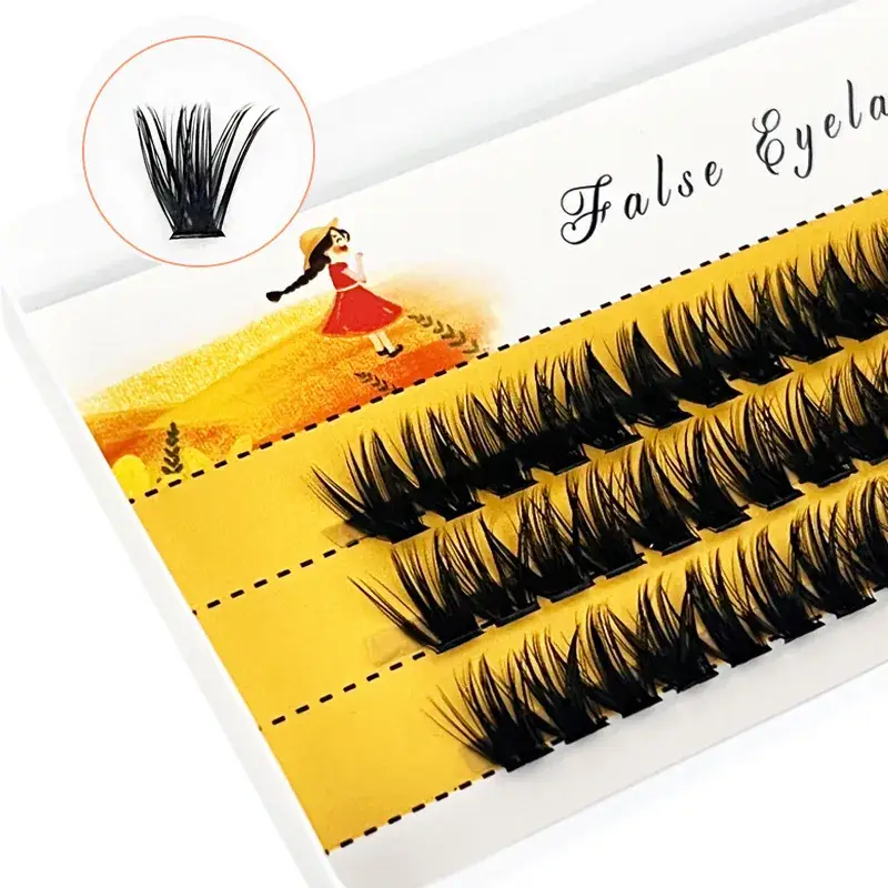 20D/30D/40D/50D False Eyelashes Self-Grafting Thick Natural - Image 6