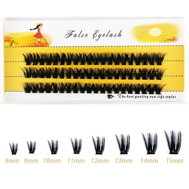 20D/30D/40D/50D False Eyelashes Self-Grafting Thick Natural - Image 9