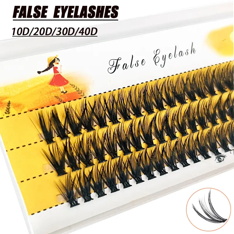 20D/30D/40D/50D False Eyelashes Self-Grafting Thick Natural — feature 2