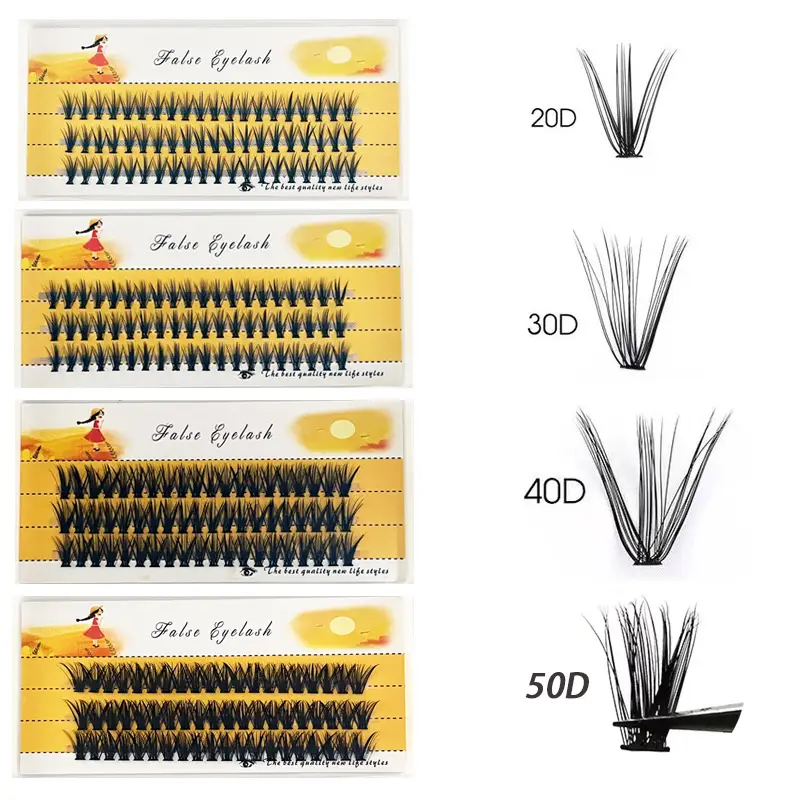 20D/30D/40D/50D False Eyelashes Self-Grafting Thick Natural — feature 4