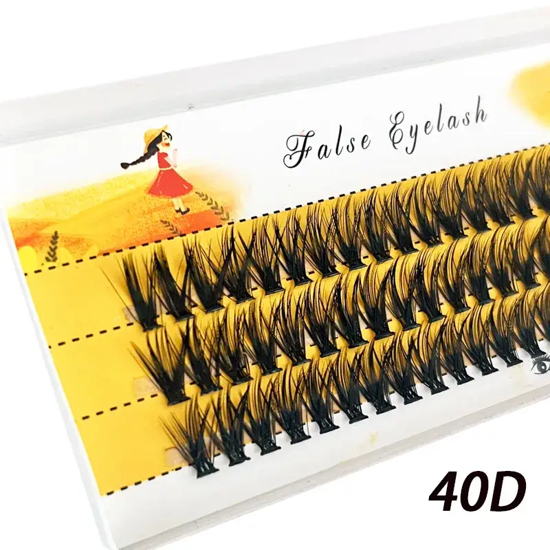 20D/30D/40D/50D False Eyelashes Self-Grafting Thick Natural - Image 3