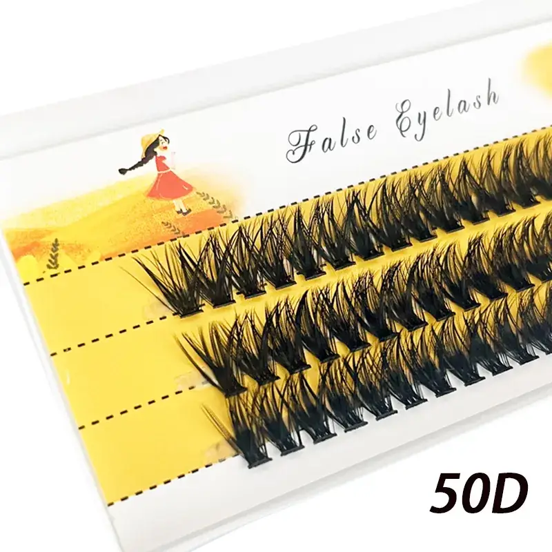 20D/30D/40D/50D False Eyelashes Self-Grafting Thick Natural - Image 4
