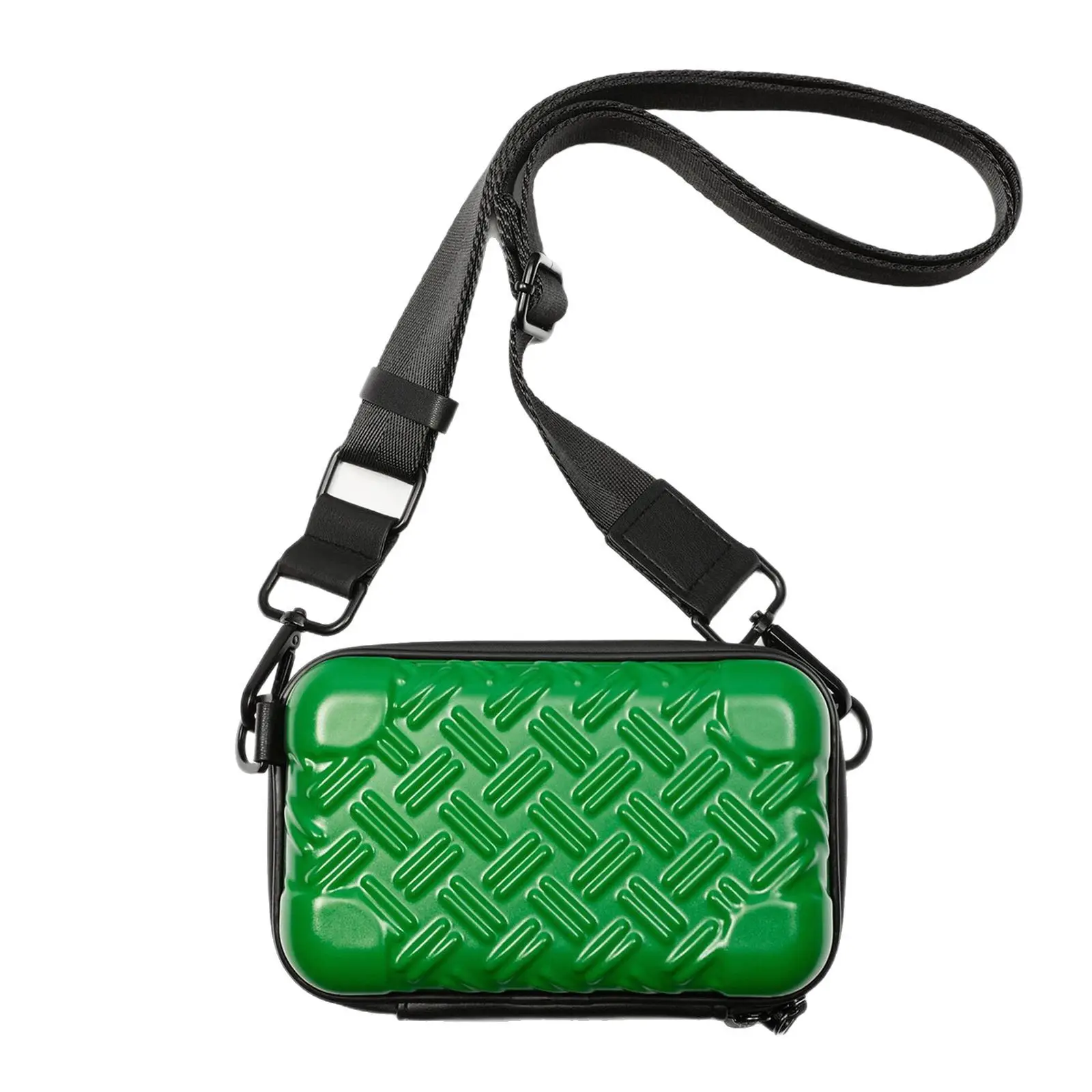 7inch Hard Shell Cosmetic Bag Women Crossbody