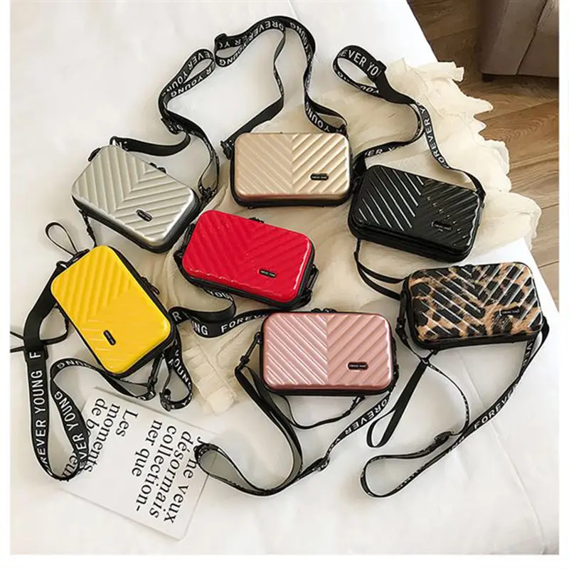 7inch Hard Shell Cosmetic Bag Women Crossbody — feature 2