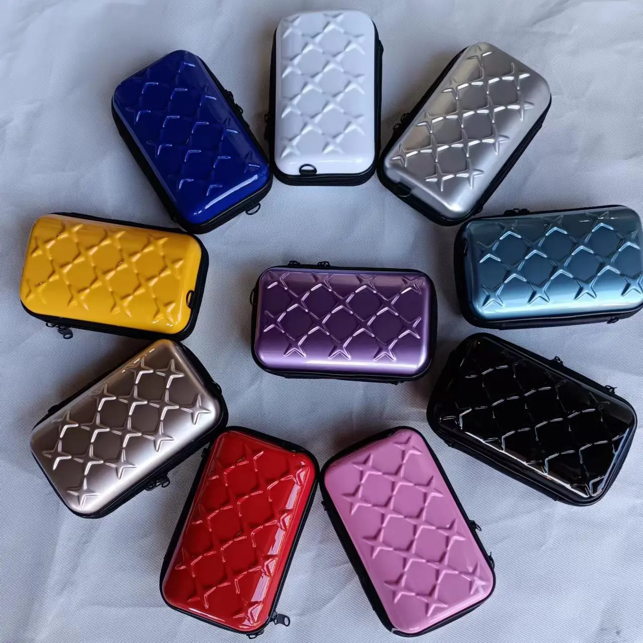 7inch Hard Shell Cosmetic Bag Women Crossbody — feature 30